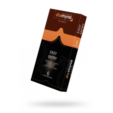 Презервативы Domino CLASSIC Easy Entry, с увеличенным объёмом смазки, 6 шт